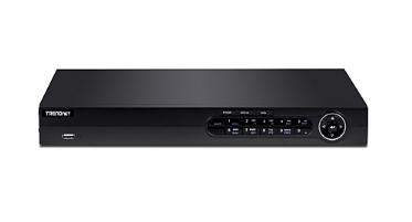 NVR - Trendnet TV-NVR2216D4, Negro, Grabador de vídeo en red