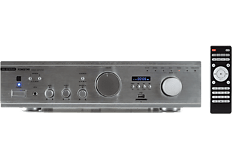 Amplificador estéreo | Fonestar AS-161WRUB, 120W, WiFi, USB, Plateado