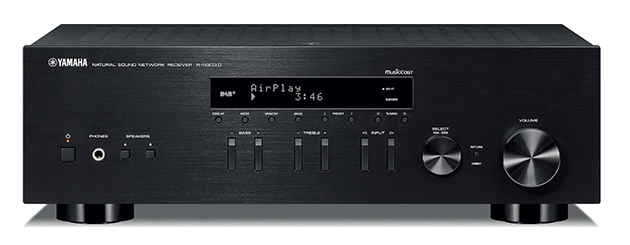 Amplificador Yamaha Rn303 negro receptor wifi y1394 303d bk rn303d hifi color 280w bluetooth musiccast para sistema multiroom