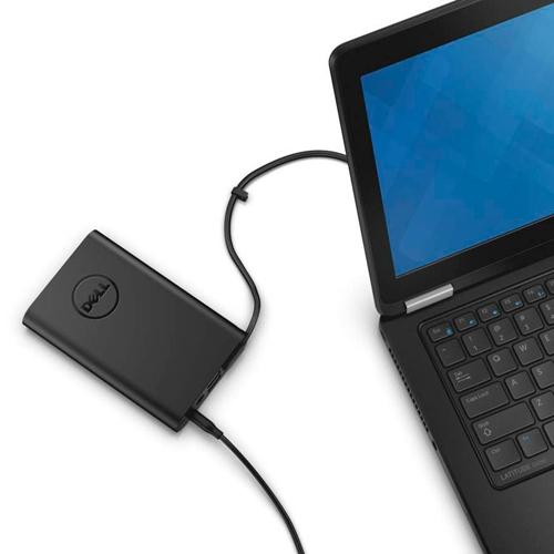 Batería externa - Dell 451-BBME, 12000mAh, Negro