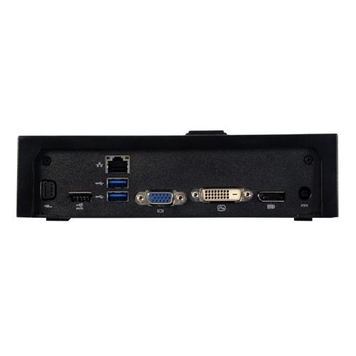 Replicador de puertos - Dell EURO Simple E-Port II, USB 2.0, Negro