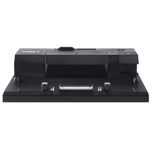 Replicador de puertos - Dell EURO Simple E-Port II, USB 2.0, Negro