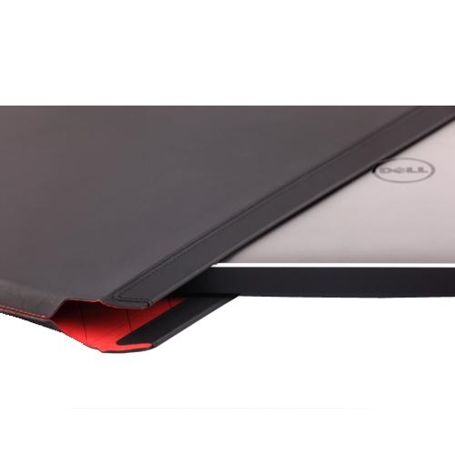 Funda para portátil - DELL 460-BBYO, 13.3", Negro y rojo