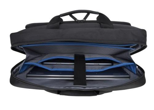 Maletín para portátil - Dell PF-BC-BK-5-17, 15", Negro
