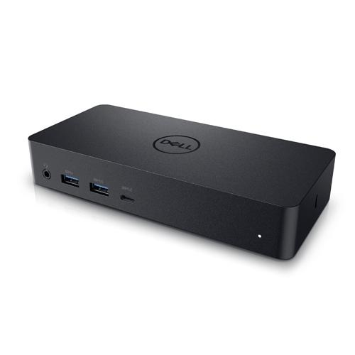 Base para portátil - Dell D6000, USB 3.0 (3.1 Gen 1), Type-C, Negro, Base para portátil y