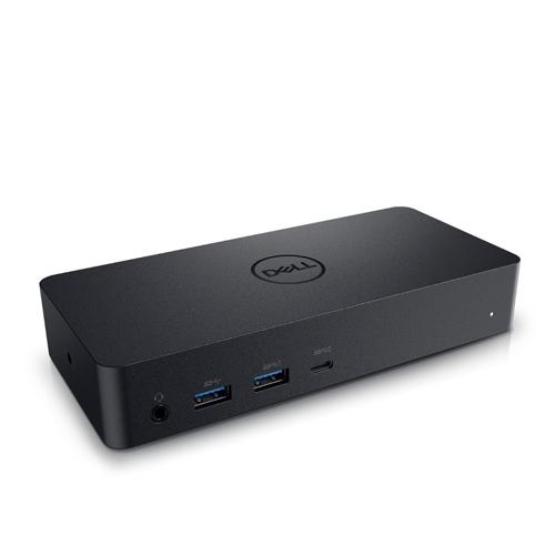 Base para portátil - Dell D6000, USB 3.0 (3.1 Gen 1), Type-C, Negro, Base para portátil y