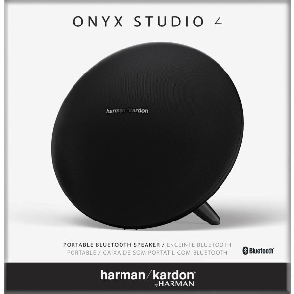 Altavoz inalámbrico - Harman Kardon ONYX STUDIO 4, 60 W, Bluetooth, Micrófono,  Negro