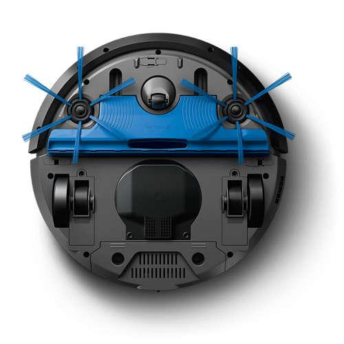 Robot aspirador - Philips FC8832/01 Smart Pro Active, Limpieza en 3 fases, TriActive XL, 4 modos,