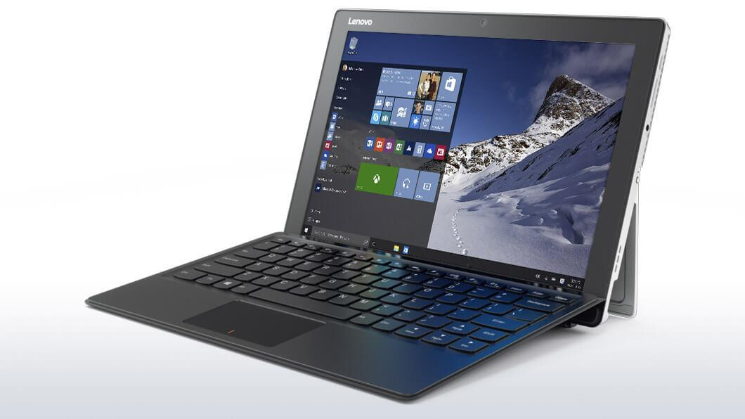 Convertible 2 en 1 - Lenovo Miix 510, 12.2", i5-7200U, 4GB de RAM, SSD de 128GB, Windows 10 Pro
