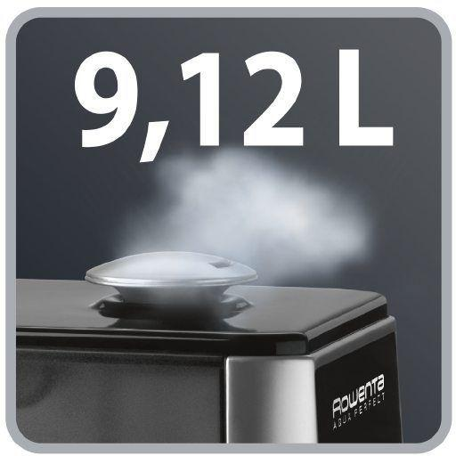 Humidificador - Rowenta HU5220, Depósito 5.9L, 110W, 380 ml/h, Negro