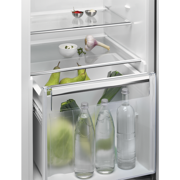 Frigorífico integrable una puerta - AEG SKE81821DS, 177cm, 314L, LED, A++, Blanco
