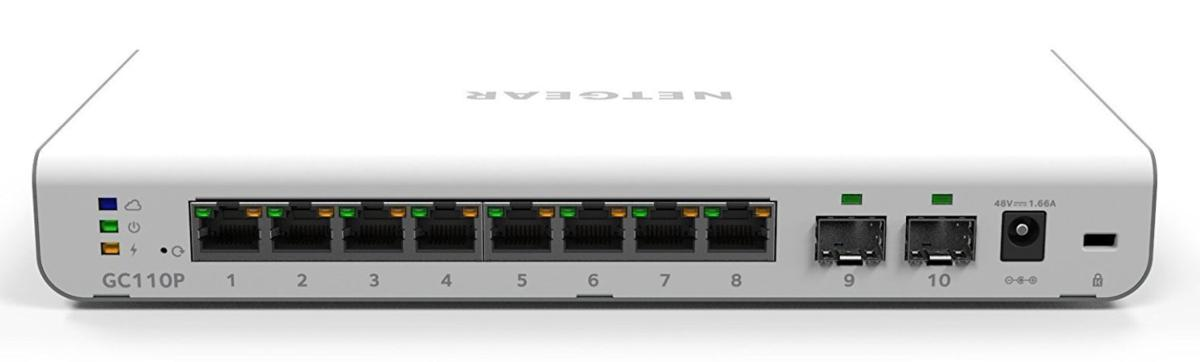 Switch Smart Cloud - GC110P, Gestionado, Gigabit Ethernet (10/100/1000), PoE, Gris