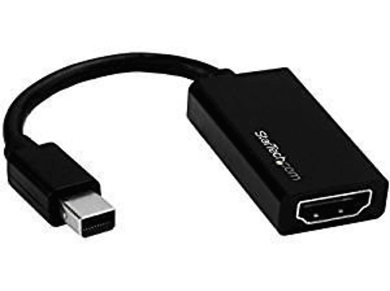 Adaptador - StarTech.com MDP2HD4K60S Adaptador Conversor Mini DisplayPort a HDMI - 4K 60Hz