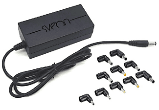 Cargador - Sveon SAC140N, 40 W, para portátil, 10 conectores
