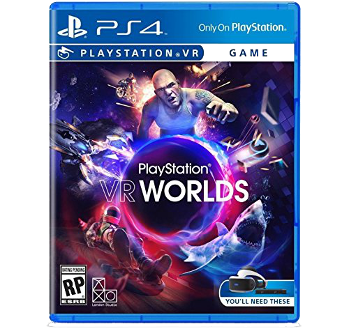Gafas de Realidad Virtual + Juego PS4 VR Worlds + Juego Gran Turismo Sport + Cámara - PlayStation VR