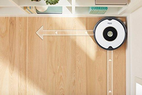 Robot aspirador - iRobot ROOMBA 605, dos cepillos multisuperficie, Depósito AeroVac de gran