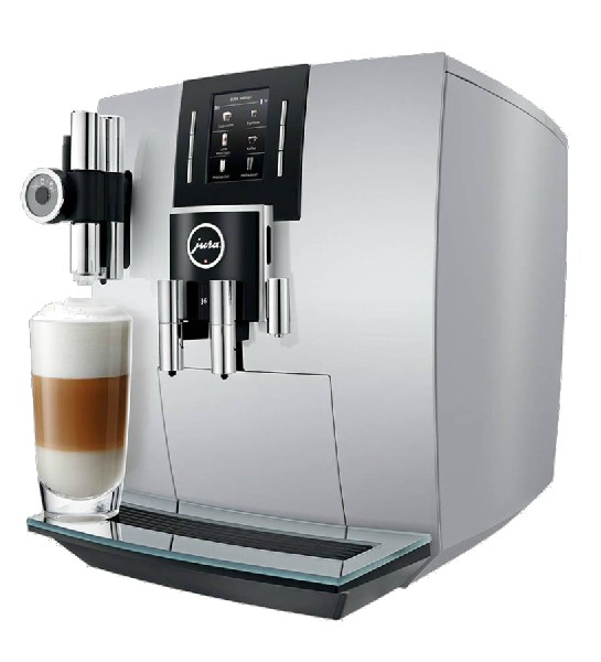 Cafetera superautomática - Jura J6 Brilliant Silver, 1450W, 13 configuraciones, Bluetooth,