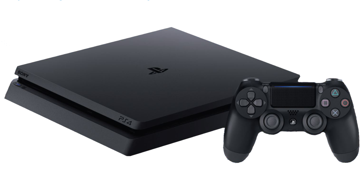 Consola - Sony PS4 Slim, Negra, 1TB, DualShock 4