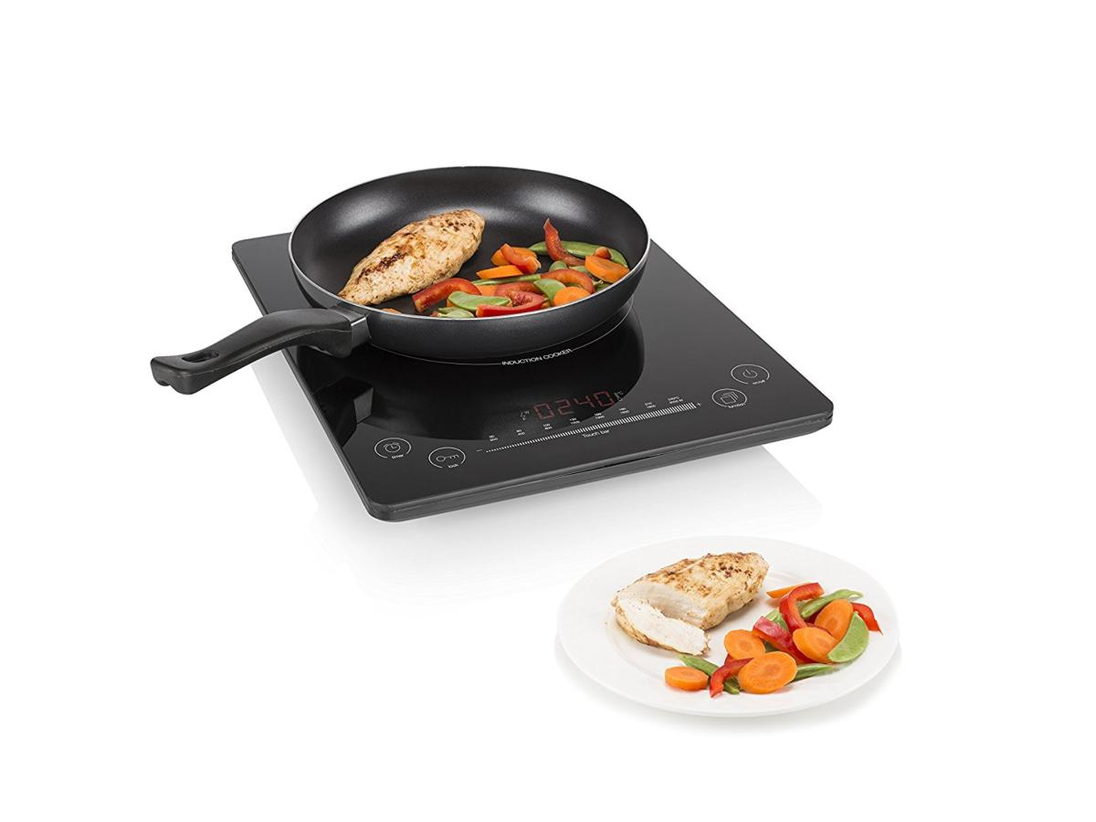 Placa portátil - Princess 303006, 200W, Inducción, Clase A, Negro