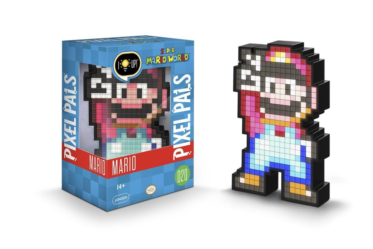 Figura - PDP Pixel Pals - Super Mario World, 16 bit Mario, 15 cm