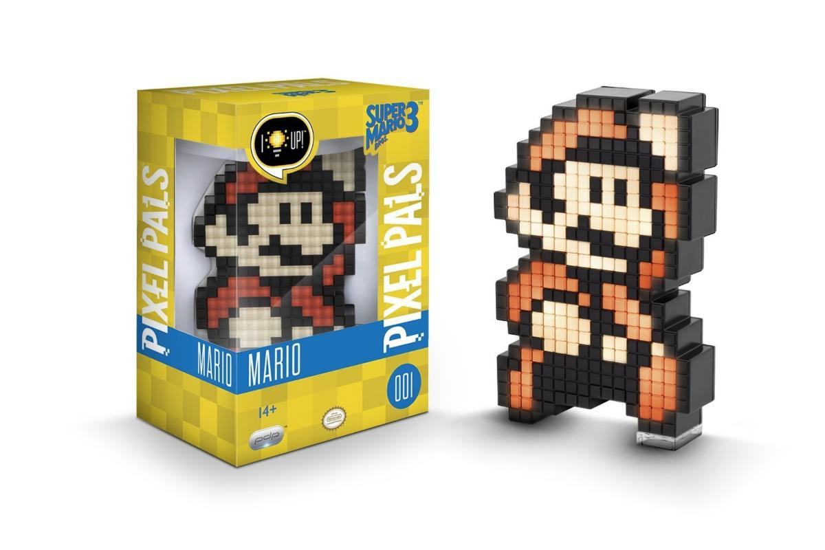 Figura - PDP Pixel Pals - Super Mario Bros 3, Mario, 15 cm