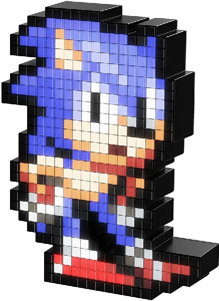 Figura - PDP Pixel Pals - Sonic the Hedgehog, 15 cm