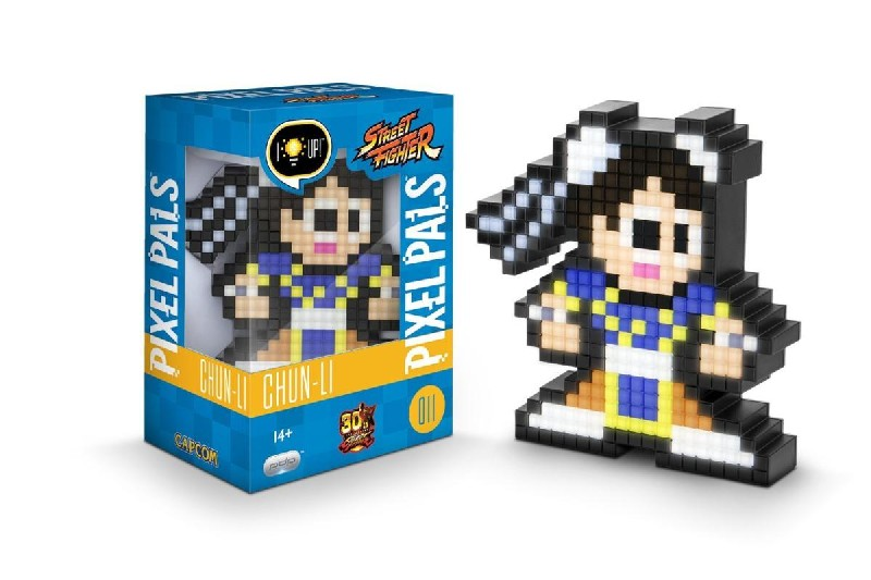 Figura - PDP Pixel Pals - Street Fighter, Chun-Li, 15 cm