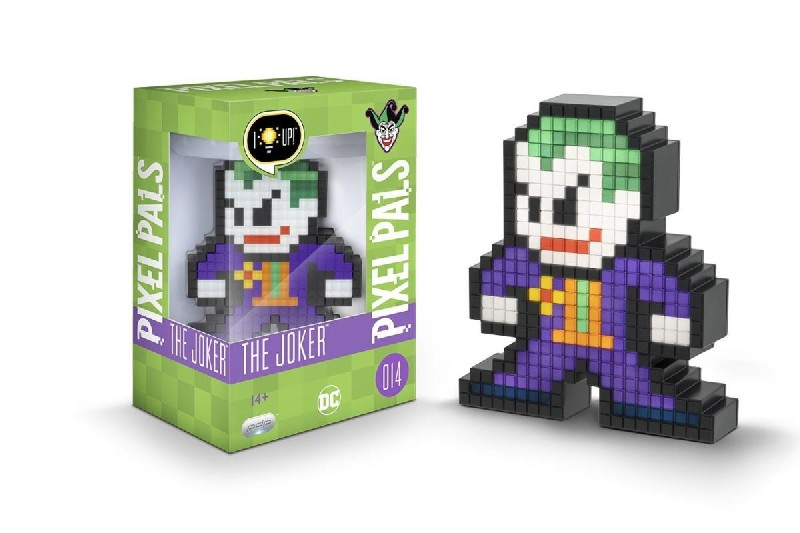 Figura - PDP Pixel Pals - DC Comics, Joker, 15 cm