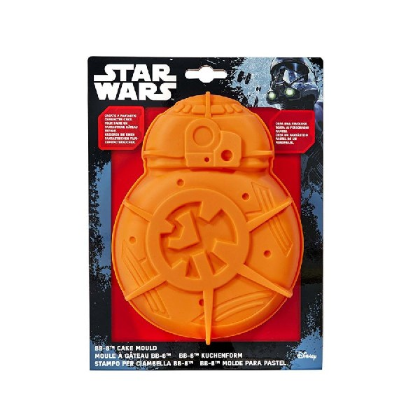 Molde silicona - Sherwood BB-8 Star Wars, Para repostería, Naranja
