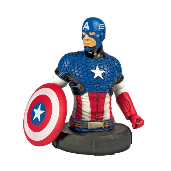 Figura - Sherwood Capitán América, Super Héroes Marvel
