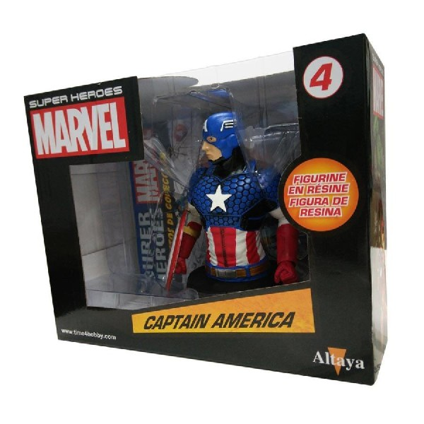 Figura - Sherwood Capitán América, Super Héroes Marvel