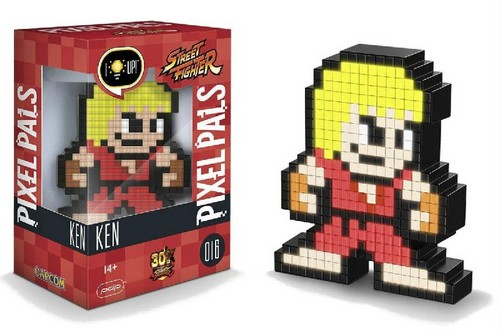 Figura - PDP Pixel Pals - Street Fighter, Ken, 15 cm