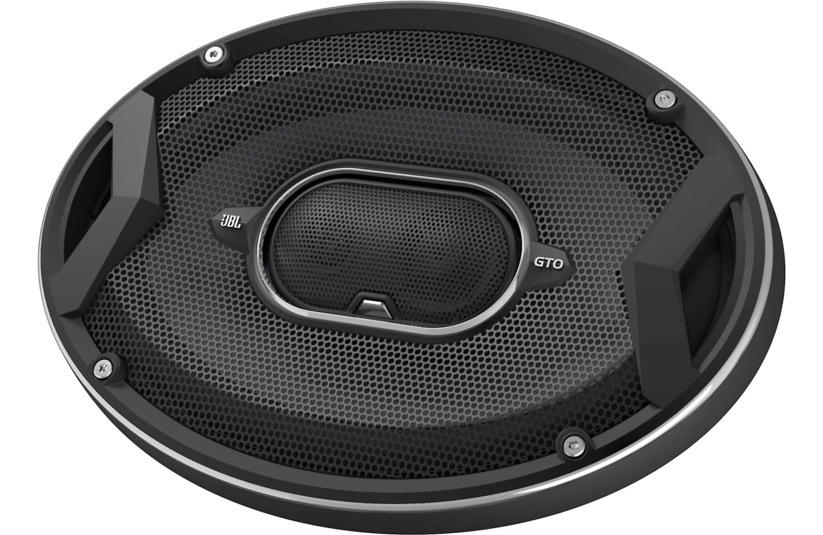 Altavoces coche - JBL GTO 939, 3 vías, 300 W, 15.2 x 22.8 cm, Tecnología UniPivot