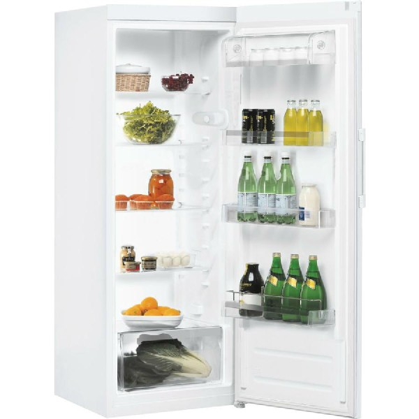 Frigorífico una puerta - Indesit SI61W, 167 cm, 322 L, Blanco