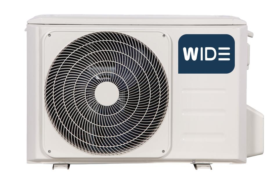 Aire acondicionado Split 1 x 1 - Wide WDS24IUL, 6000 fg/h, Inverter, Bomba de calor, Blanco
