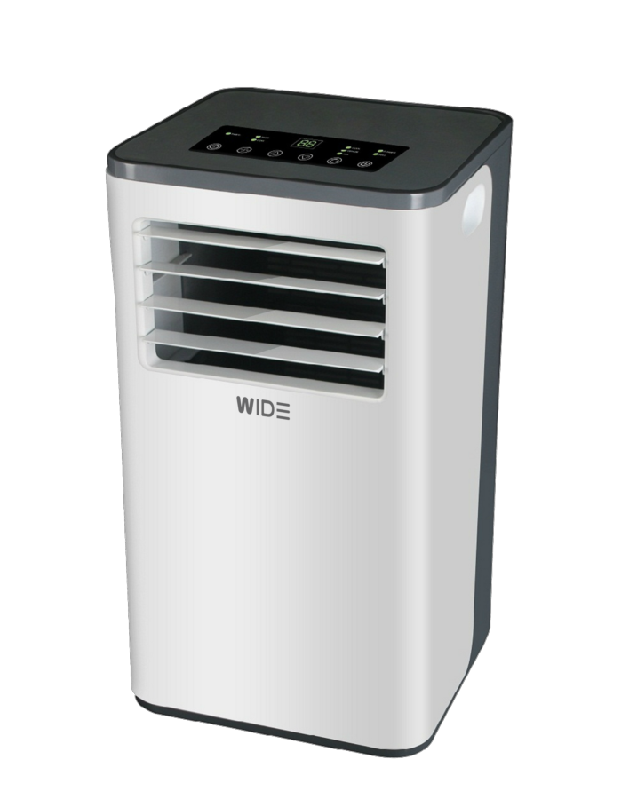 Aire acondicionado portátil - Wide WDPB09ATT, 2269 frigorías, 4 modos, Temporizador,
