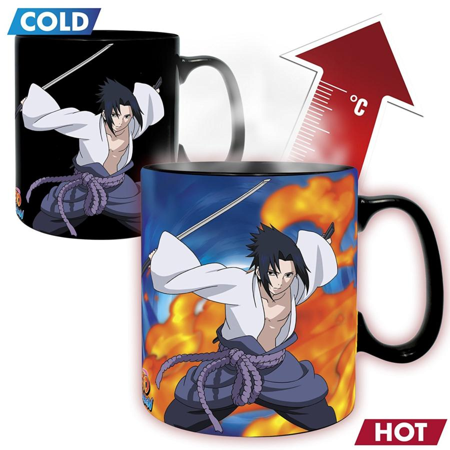 Taza - Naruto Duel, Termosensible, 460 ml