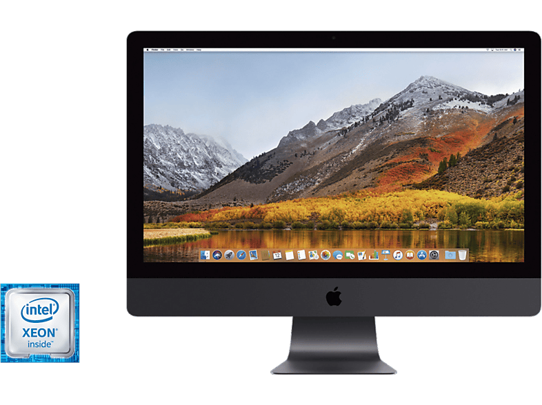 Apple iMac MQ2Y2Y, 27" Retina 5K, Intel Xeon W, 32GB RAM, 1TB SSD, Radeon Pro Vega 56, Gris oscuro