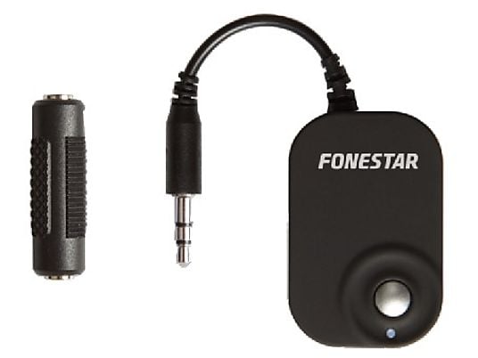 Receptor Bluetooth - Fonestar BRX-3033, jack 3.5 mm, Micro USB, Negro