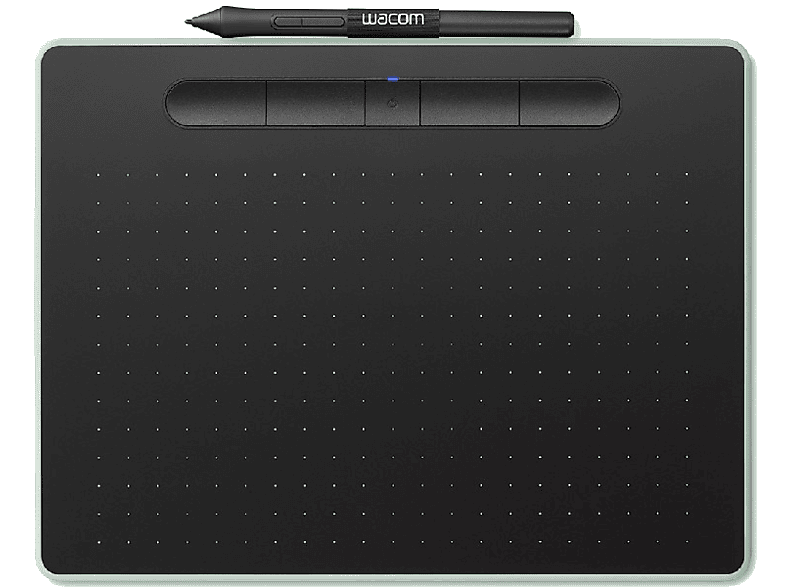 Tableta gráfica - Wacom Intuos Comfort S, Bluetooth, Negra y verde