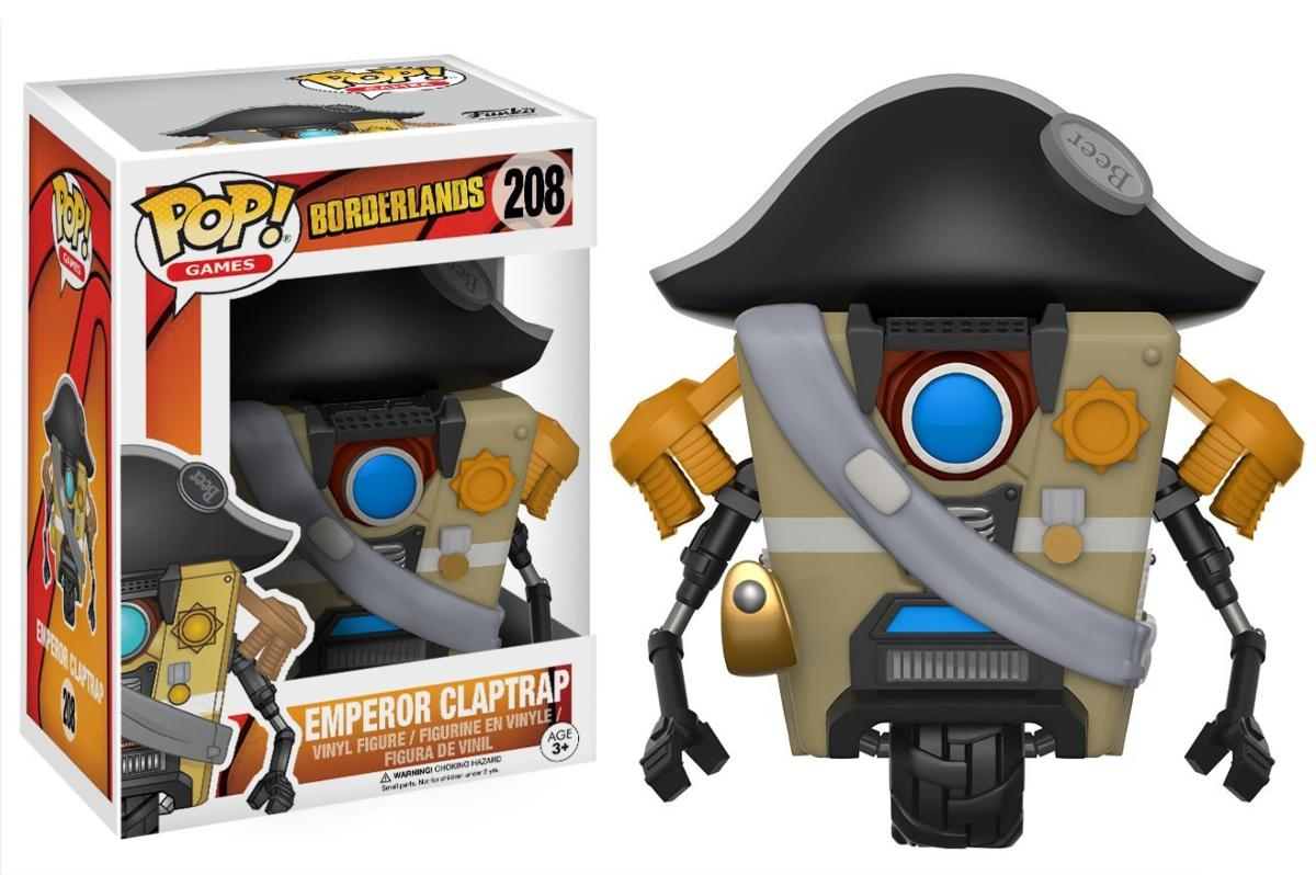 Figura Funko Pop! - Emperor Claptrap, Borderlands