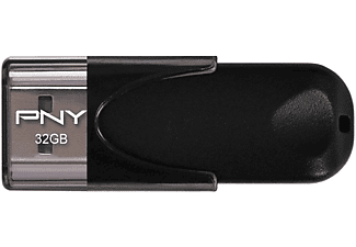 Pendrive de 32GB - PNY Attaché 4, USB 2.0, Tipo A