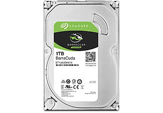 Disco duro 1 TB | Seagate BarraCuda, Interno, 3.5", SATA a 6 GB, s, Multi-Tier Caching
