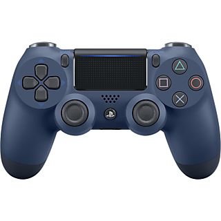 Mando - Sony PS4 DualShock 4 V2, Inalámbrico, Panel táctil, Midnight Blue