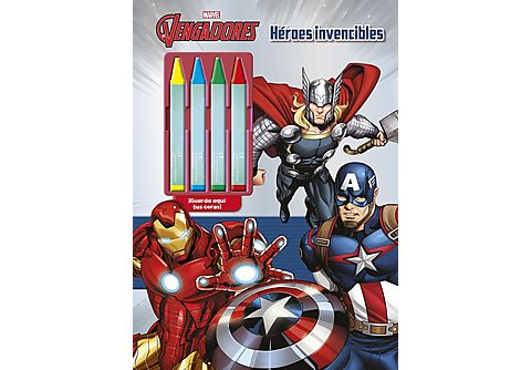 Los Vengadores. Héroes invencibles - Libro para colorear