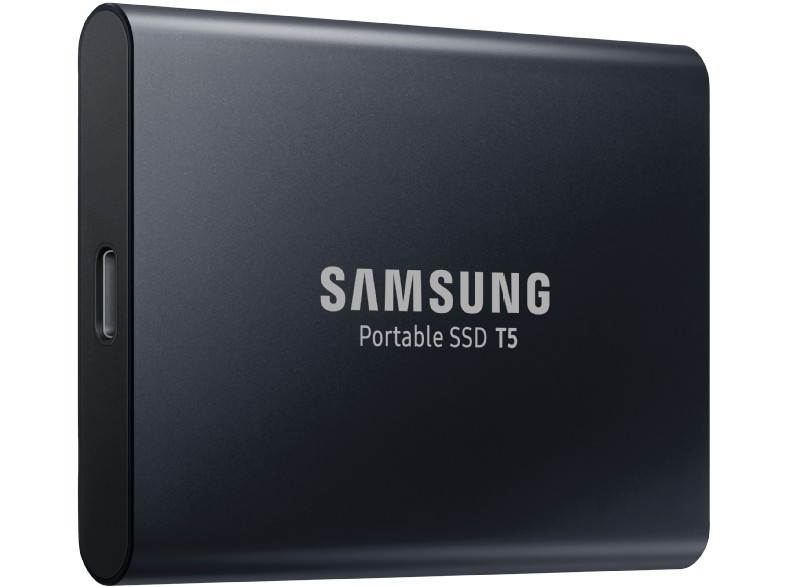 Disco duro SSD de 1 TB - Samsung Portable SSD T5, 2,5", 540 MB/s de transferencia