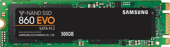 Disco duro SSD de 500GB - Samsung SSD EVO 860 M.2
