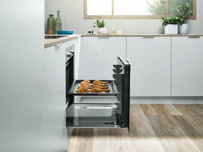 Horno multifunción - Balay 3HB433CX0, 60 cm, 71 L, 7 funciones, Aqualisis, Mandos ocultables