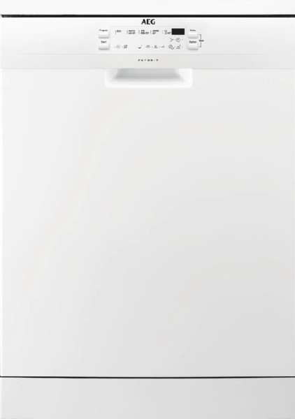 Lavavajillas - AEG FFB52601ZW, 13 cubiertos, 5 programas, Blanco