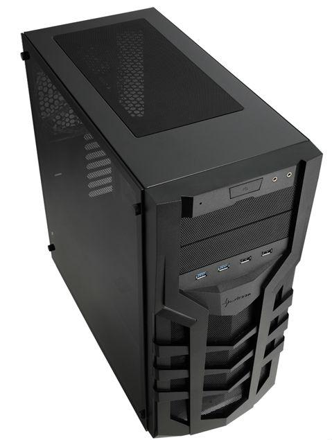 Chasis PC - Sharkoon DG7000-G RGB, Ventiladores LED, USB 2.0, USB 3.0, Negro